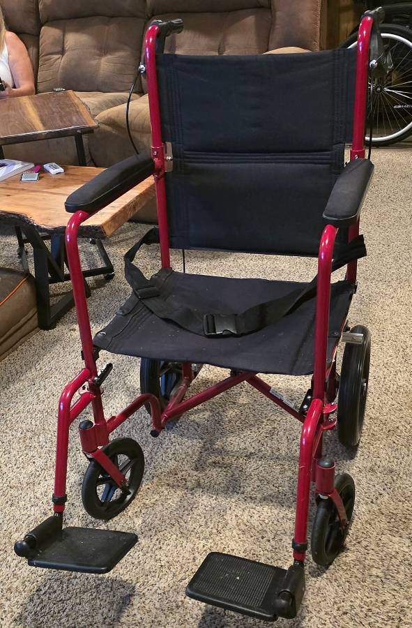 Drive Transport Wheelchair Lightweight Collapsible