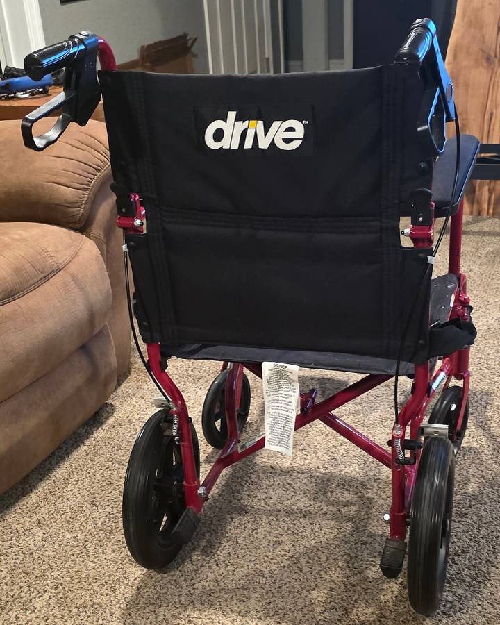 Drive Transport Wheelchair Lightweight Collapsible