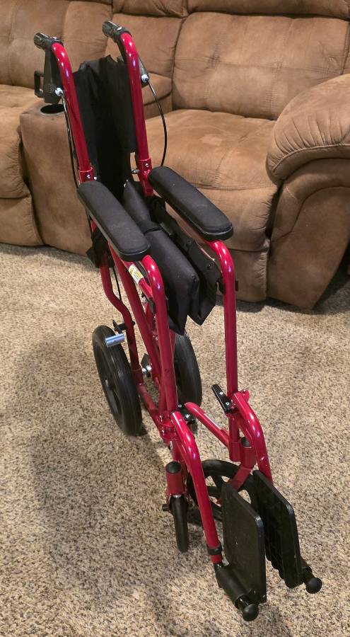 Drive Transport Wheelchair Lightweight Collapsible