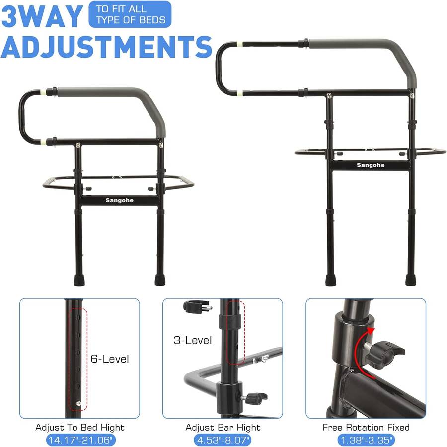 Sangohe Bed Rail NEW IN BOX