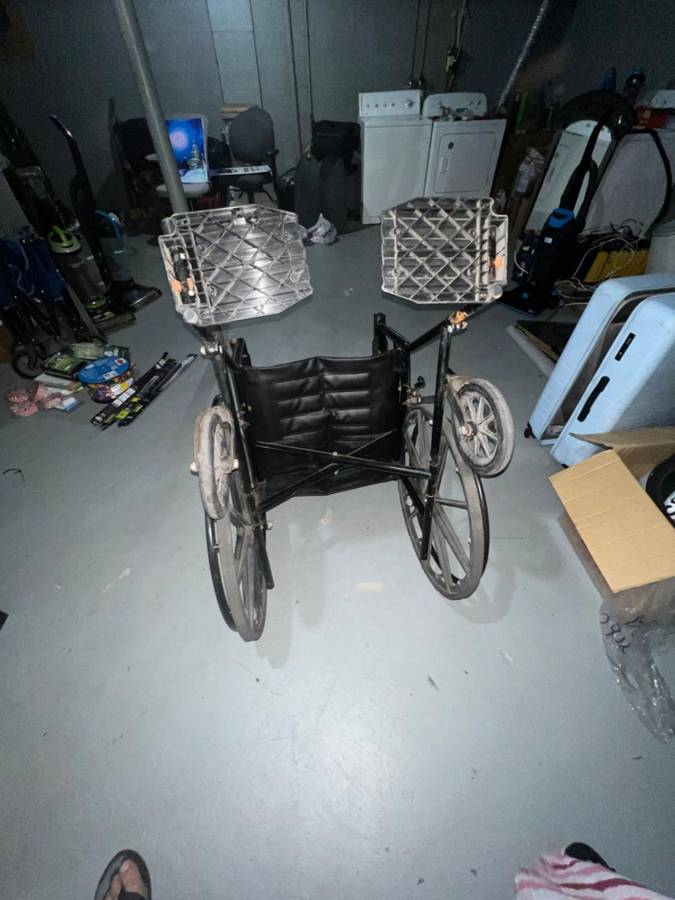 Invacare Tracer EX2 Wheelchair (Complete with Footrests)