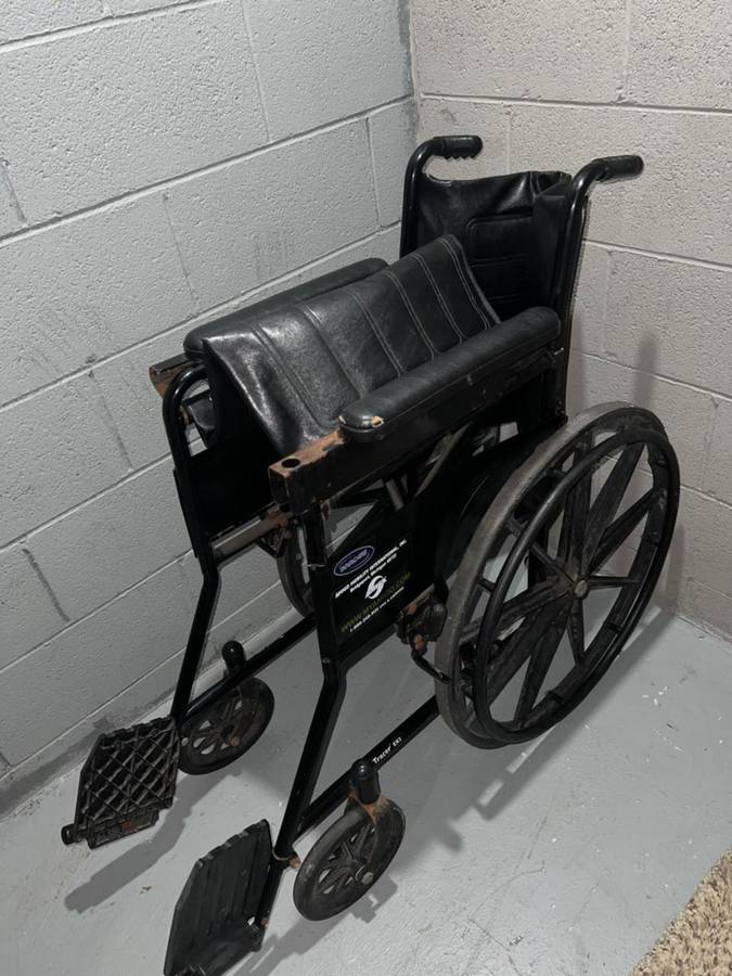 Invacare Tracer EX2 Wheelchair (Complete with Footrests)