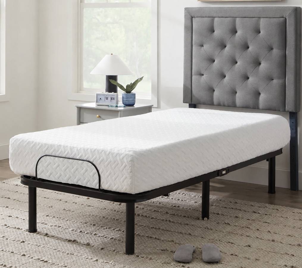 Twin Bed, Frame, Mattress, Etc. - Perfect for College Dorm