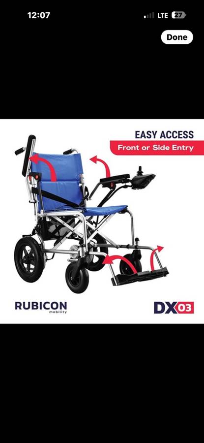 Electric wheelchair