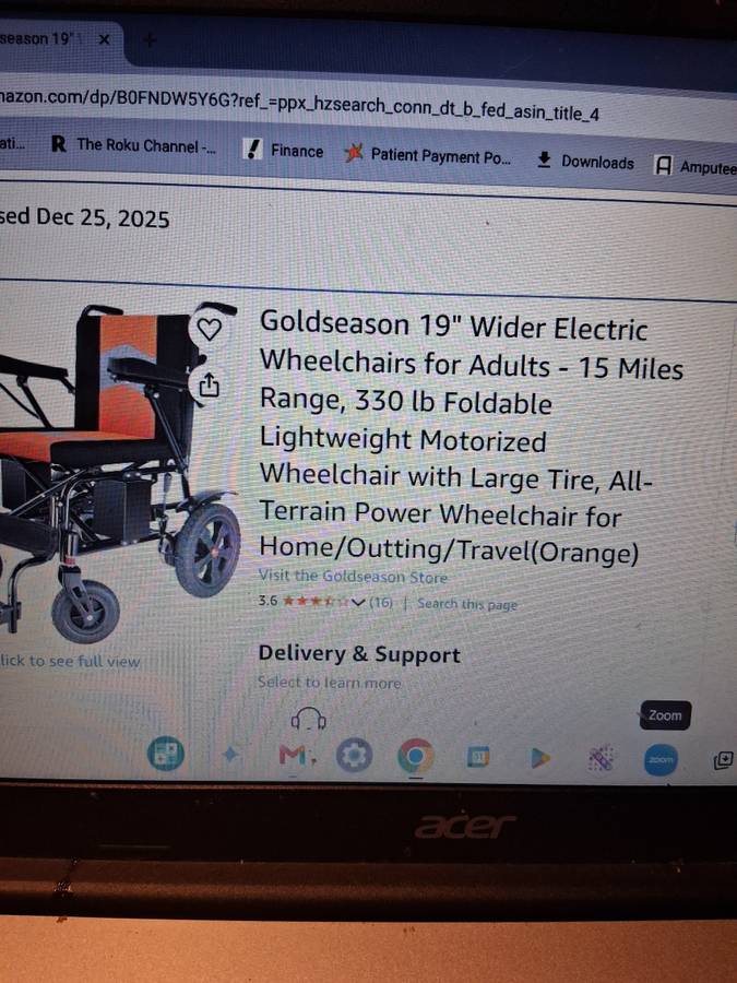 Brand New Electric wheelchair
