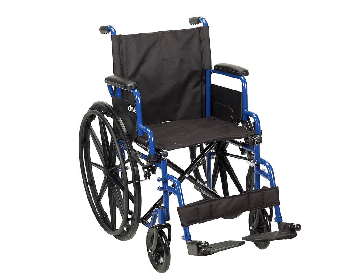 Drive Medical Blue Streak lightweight wheelchair