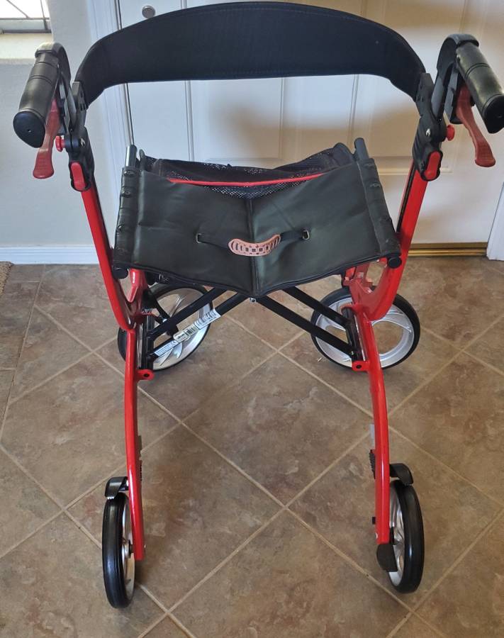 Red, Drive F22 Rollator Walker