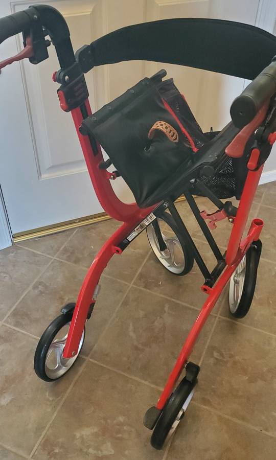 Red, Drive F22 Rollator Walker