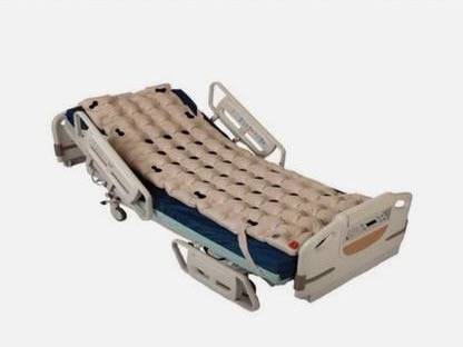 1Twin size overlay waffle mattresses with out pump