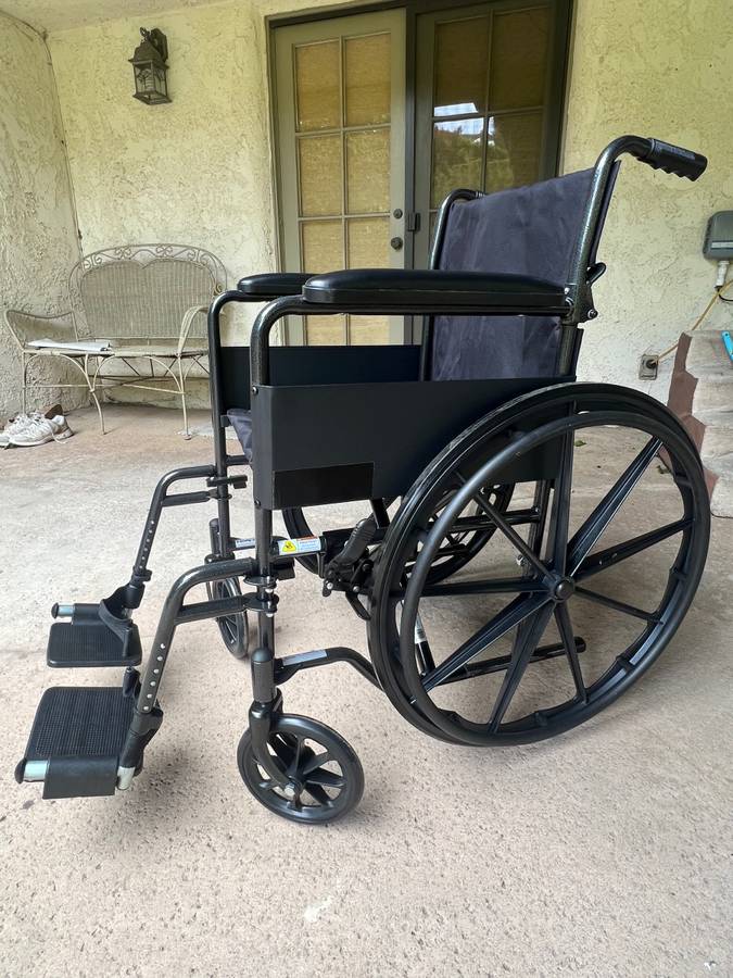 Drive medical silver sport wheelchair
