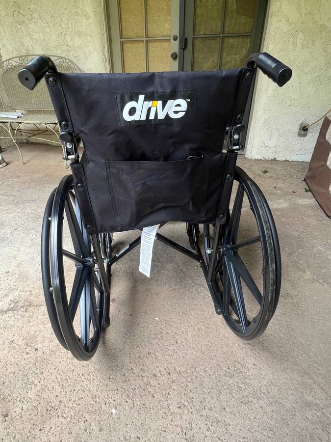 Drive medical silver sport wheelchair