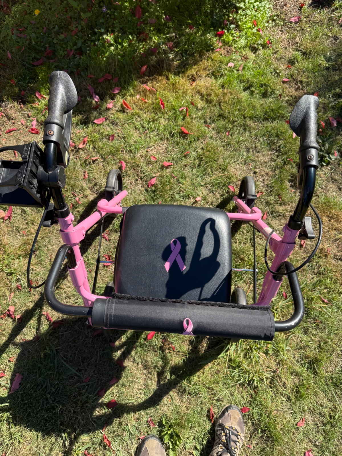 Medline Breast Cancer Awareness Rollator Walker