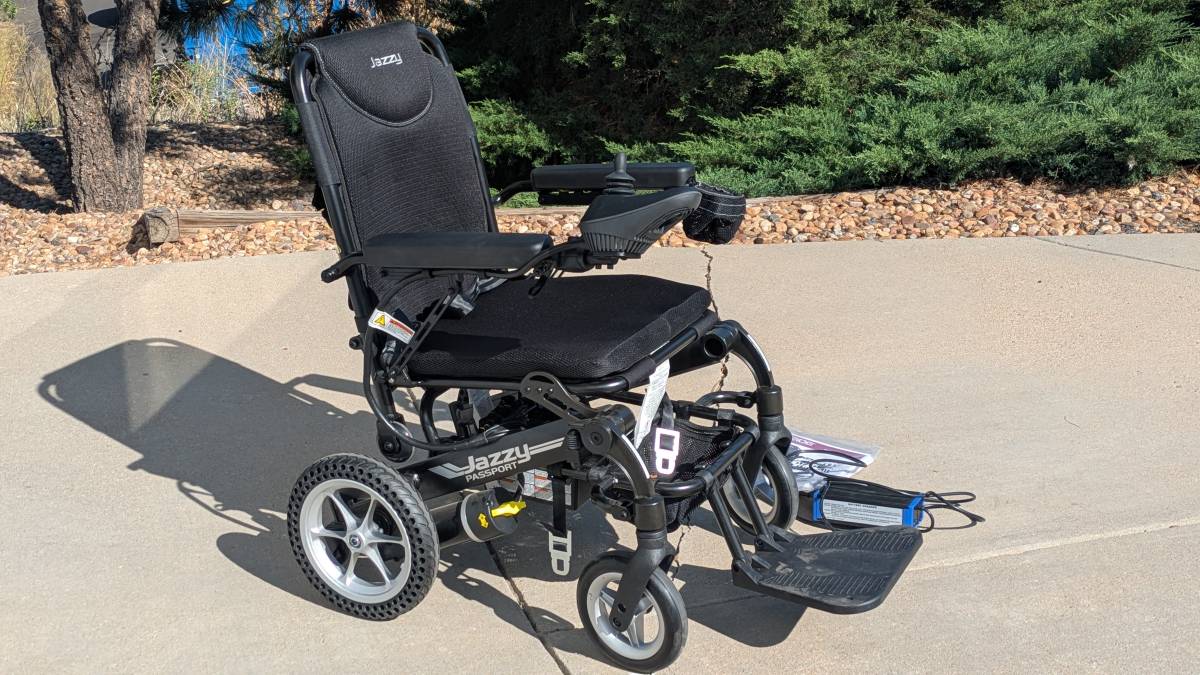 Pride Mobility Jazzy Passport Folding Electric Wheelchair