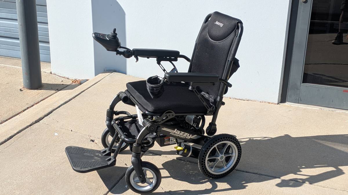 Pride Mobility Jazzy Passport Folding Electric Wheelchair