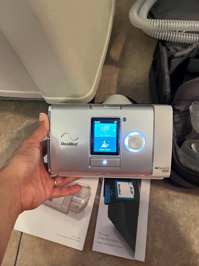 ResMed AirCurve 10 VAUTO BiLevel Machine + Invacare Platinum XL Oxygen