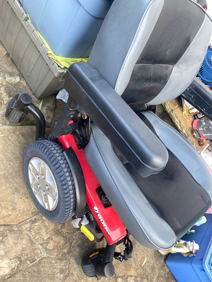 PRIDE MOBILITY JAZZY 600 ES ELECTRIC POWER WHEELCHAIR SCOOTER