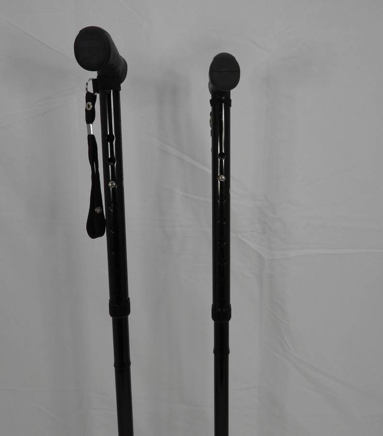 2 - HurryCane Freedom Edition Foldable Walking Cane with T Handle