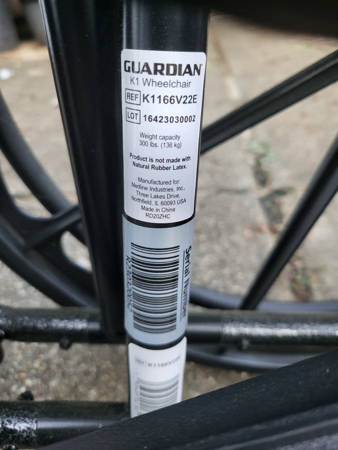 Guardian k1 wheelchair