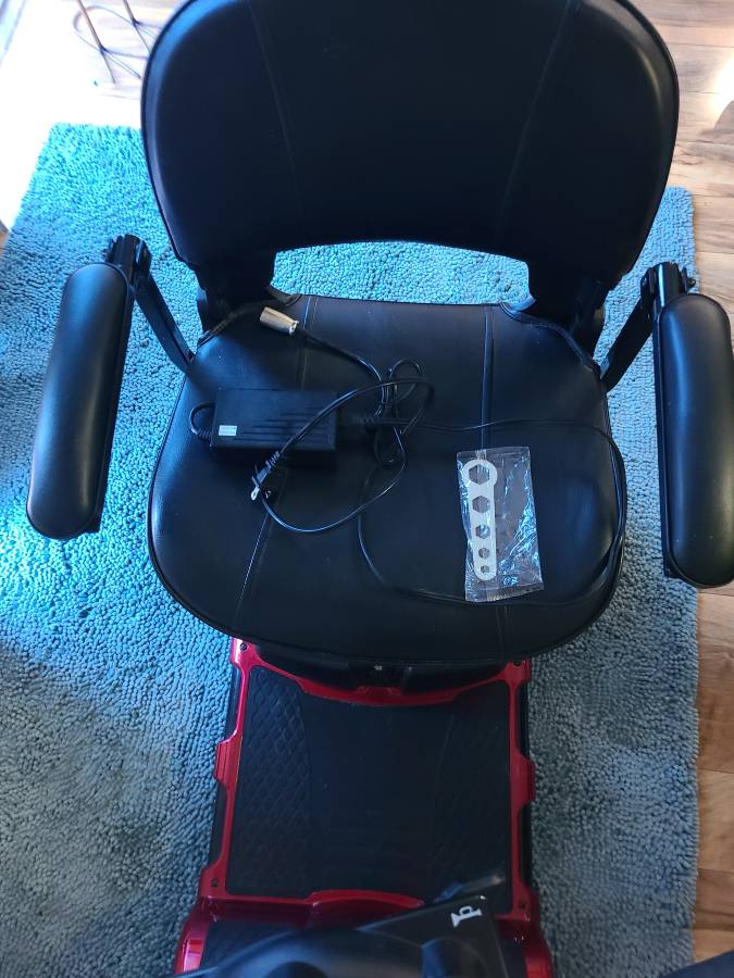 Vive 4 Wheel Mobility Scooter - Electric Powered Wheelchair Device