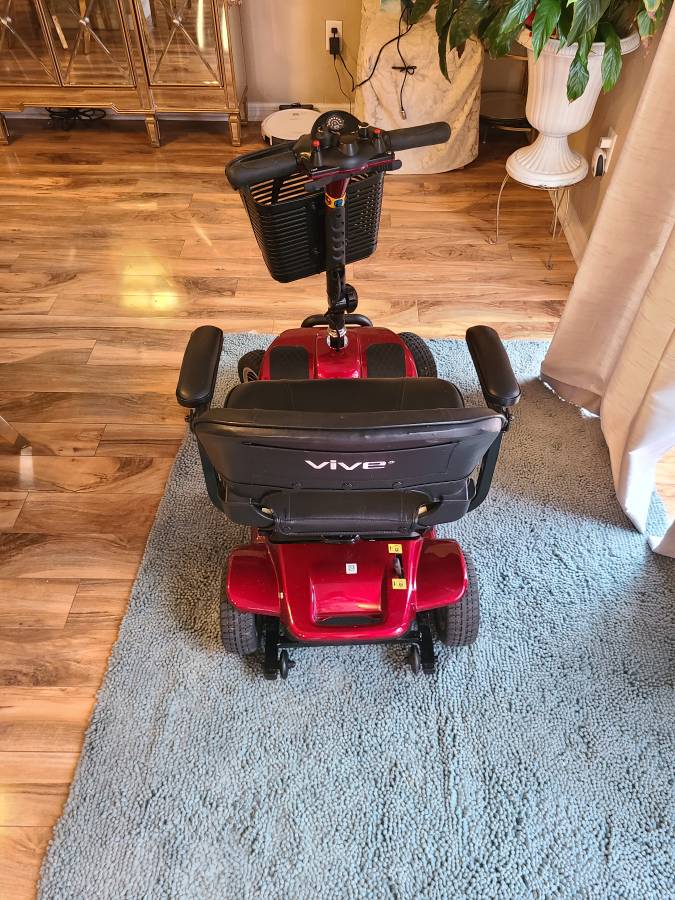 Vive 4 Wheel Mobility Scooter - Electric Powered Wheelchair Device