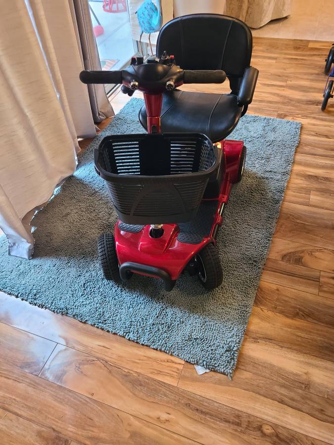 Vive 4 Wheel Mobility Scooter - Electric Powered Wheelchair Device
