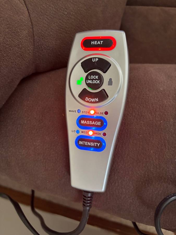 Reduced*** Lift Chair Recliner with heat/massage