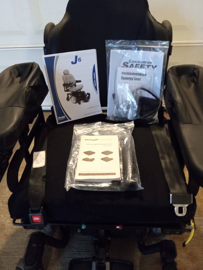 Jazzy J6 Electric Wheelchair