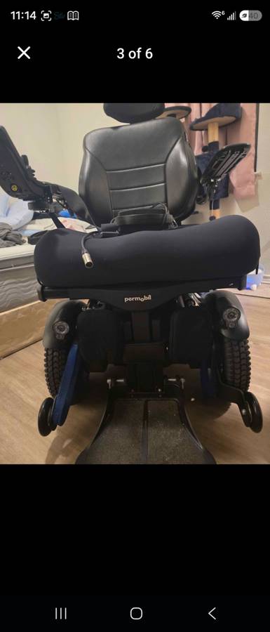 2025 Permobil F3 Corpus Power Wheelchair