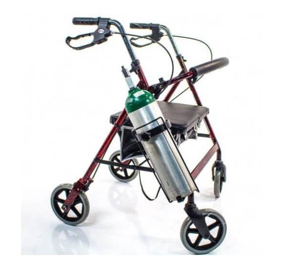 Challenger Mobility Oxygen Tank Holder for Walker / Rollator