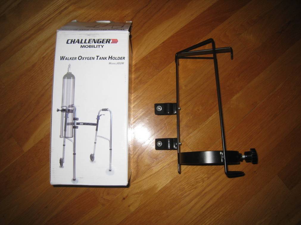 Challenger Mobility Oxygen Tank Holder for Walker / Rollator