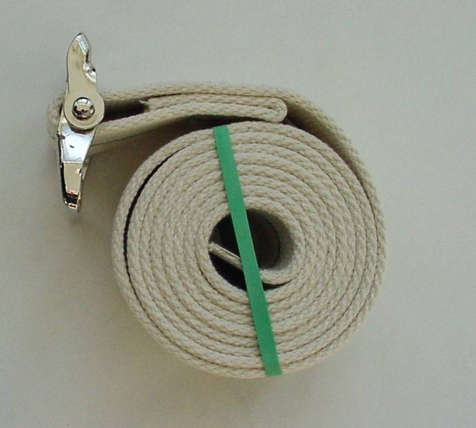 66" GAIT BELT FOR PATIENT TRANSFER & WALKING LIFTAID; CHROME BUCKLE (North Olmsted)