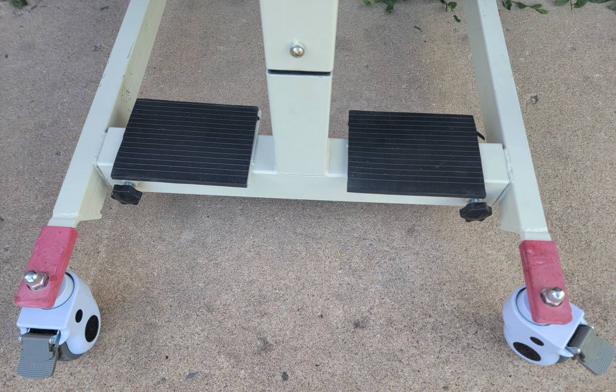 Wheelchair Toilet Shower Handicap Patient Lift Split Seat Transport