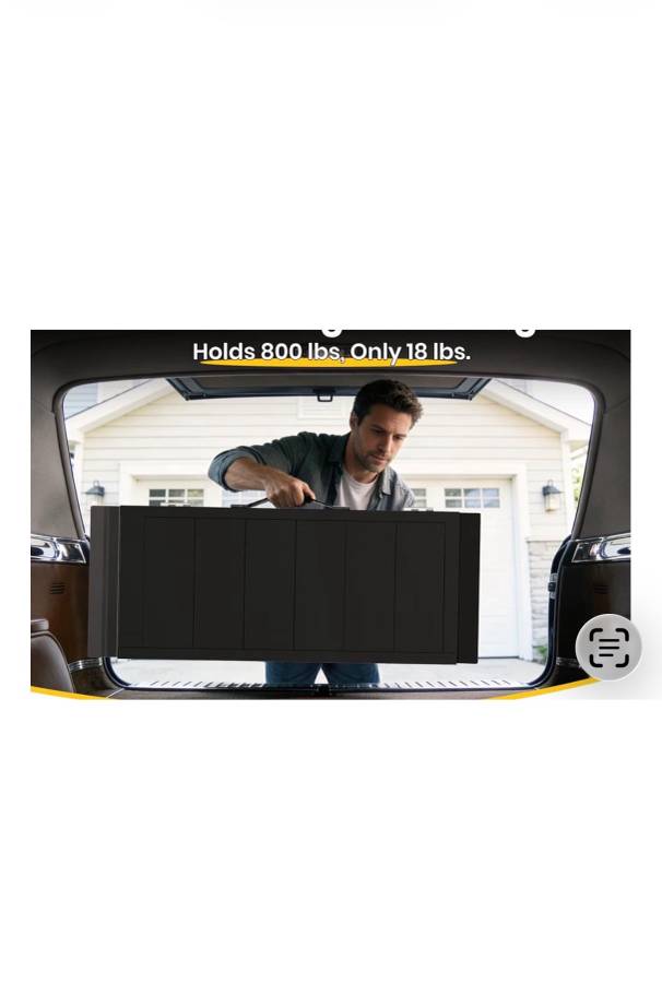 Portable Wheelchair Ramp Black 3ft
