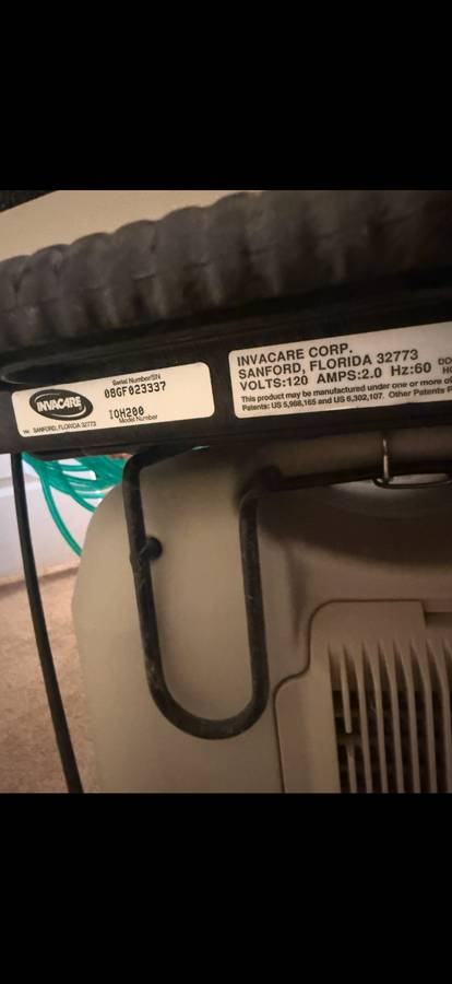 Invacare HomeFill II Oxygen Compressor System